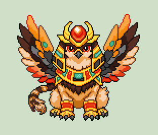 Pokémon Fangame - Pokémon Carnelian concept sprites