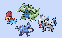 Pokémon Infinite Fusion Character Sprites