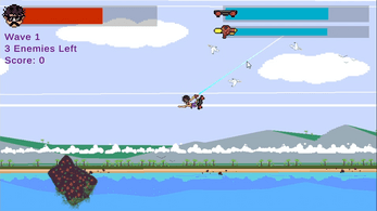 Gameplay screenshot from PixelJam 2024