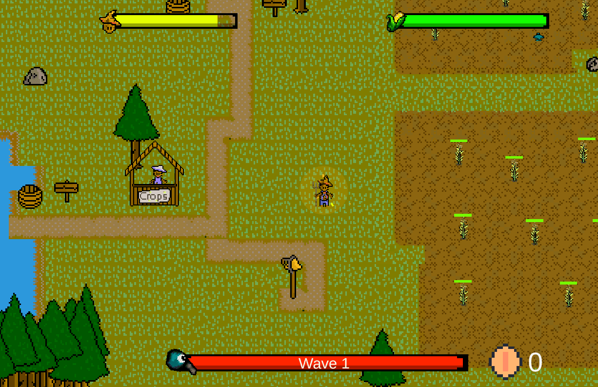 Gamescene screenshot from I Scare Crows