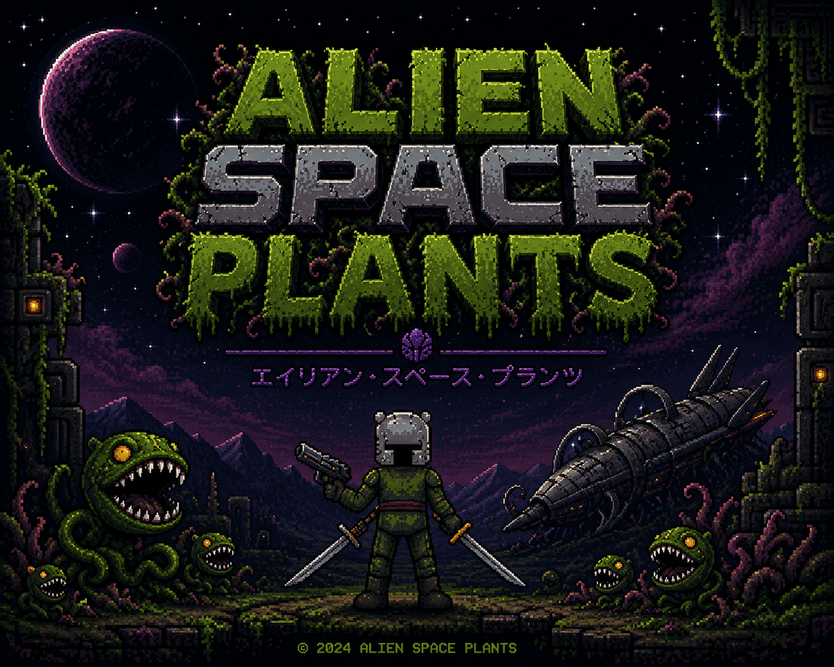 Alien Space Plants