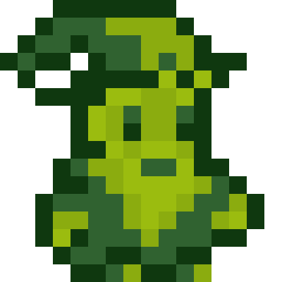 Wizard Player Character in a 2D Pixel art Gameboy style. Limited palette & aspect ratio of 16 x16 pixels. Includes Idle/Walk/Jump animation.